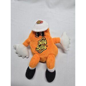 Vintage 2006 Mr Jelly Belly TANGERINE 6" Beanbag PLUSH Toy Orange